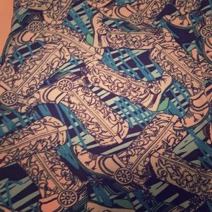 Cowgirl boot leggings